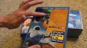 Complete Disney Pixar Blu Ray Collection May 2013 Update