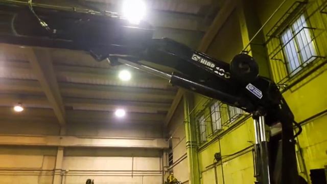 Grúa VENDIDA - SOLD crane HIAB 190 S 160768A (www.transgruas.com) смотреть онлайн