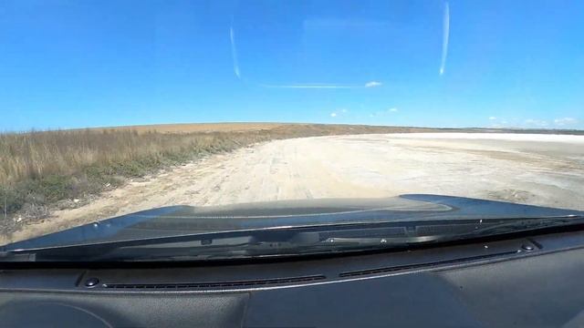 Чёрное море. Соленое озеро, лечебная грязь поселок Веселовка смотреть онлайн