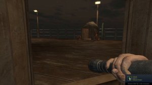 Монструм, побег с корабля на вертолете. Monstrum