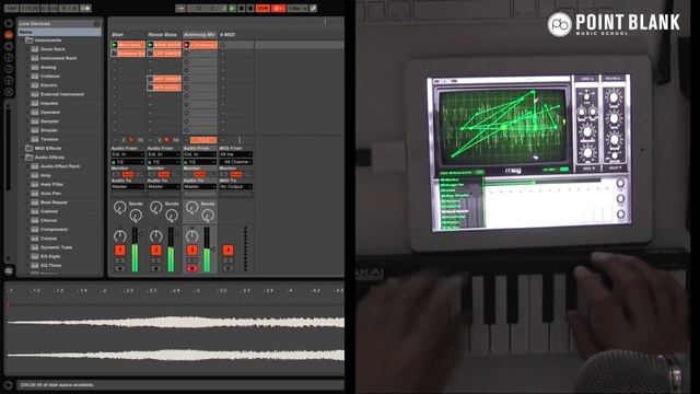 Making Music With iPad Apps (pt 1) - iMaschine / Korg MS-20 / Animoog / GarageBand / BeatShuffler