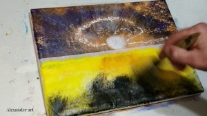 Лёгкая Техника рисования акрилом /Акриловая живопись для начинающих/Роспись