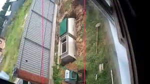 Таймлапс, сори за повернутую камеру. Установка ЛОС Тверь. Трубы подведу в следующие выходные.