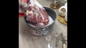 Хамон из баранины или вяленное мясо баранины, засолка (ч.1)