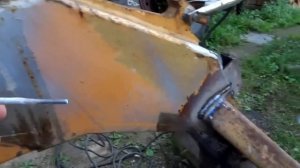 Ремонт стрелы погрузчика.