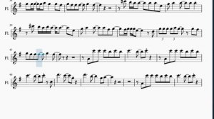 Flute Sheet Music: How to play Baker Street by Gerry Rafferty