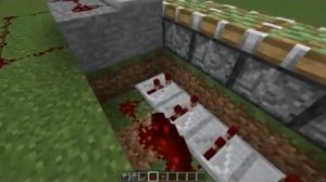 Minecraft Туториал - Как сделать волну при помощи поршней!