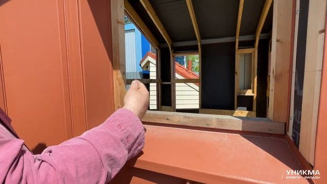 Обход окон при использовании панелей - защелка. УНИКМА смотреть онлайн