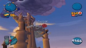 Прохождение Worms 4 Mayhem #4 (штурм замка)