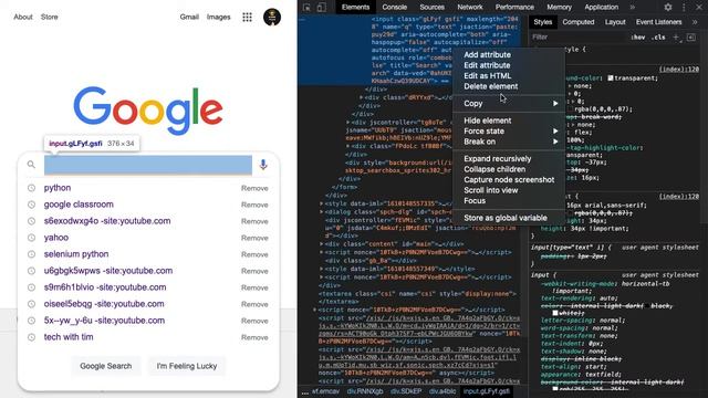 Python Google search