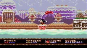 Прохождение игры : Castle of Illusion Starring Mickey Mouse (игра, 1990) . Sega.