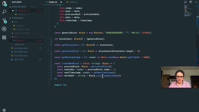 Typescript로 블록체인 만들기 - #9 Creating a Block part Three смотреть онлайн