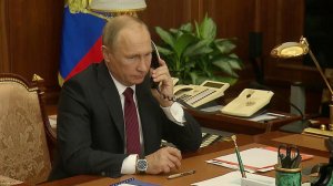 Президент Владимир Путин по телефону обсудил с гла...НР вопрос обмена пленными с украинской стороной