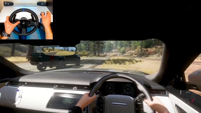 Forza Horizon 5 | LAND ROVER RANGE ROVER VELAR FIRST EDITION 2018 | руль Thrustmaster T300RS смотреть онлайн
