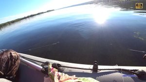 Продолжаем осваивать бортовую удочку. Рыбалка на Волге 2020. Ловля крупного леща с лодки.