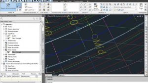 Autocad Civil 3D: Frecuencia, desfasaje de secciones transversales en autocad Civil 3D