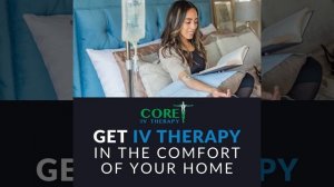 Get IV Therapy in the comfort of your own home.