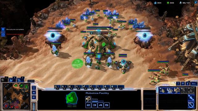 Starcraft II: Protoss Gameplay - Ladder [2020]