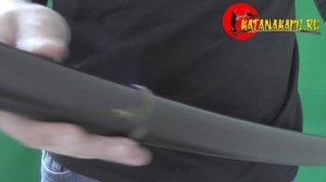 Катана Син гун-то хамон зонная закалка сталь T10 на сайте katanakami.ru