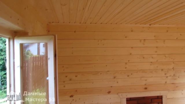 10.08.2019 г Закончено строительство баня 7х4.5 из бруса камерной сушки 150х150.mp4