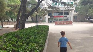 Отель "Дружба", мини обзор территории при въезде. Байдайхэ, Китай