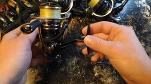 Мои катушка DAIWA для белого хищника!