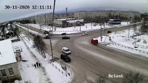 Хибины.com: Апатиты - не справился с управлением в повороте