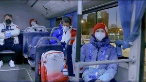 [グーグル翻訳字幕]アンナ・シェルバコワ 北京 2022 オリンピック 冬季大会の初日 Anna Stanislavovna Shcherbakova