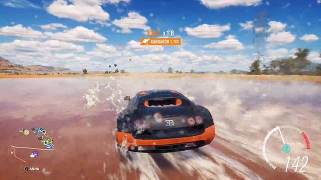 2011 Bugatti Veyron Super Sport - Speed Jump Crash Test - Forza Horizon 3 - 1440p 60fps смотреть онлайн