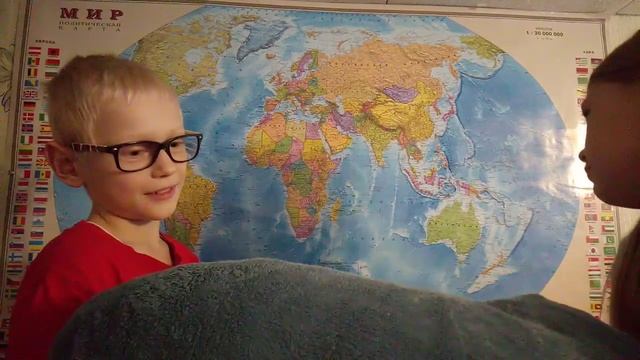 Игра "Угадай страну по флагу и покажи на карте"! смотреть онлайн