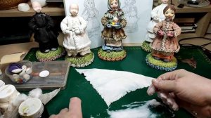 ☺️ ДЕВОЧКА КРАСАВИЦА. Урок номер 10. Делаем косынку. Роспись тарелочки с Пасхаль.mp4