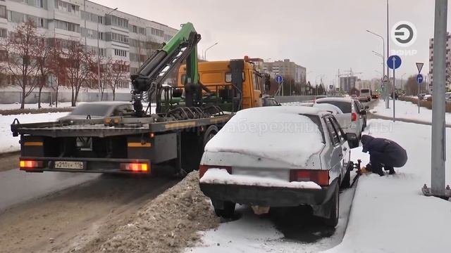 Автомобиль мешает работе снегоуборочной техники? - ищите его на спецстоянке.