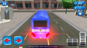 Police Bus Driving Game 3D - Transporter Bus Driver Simulator 2020 - Android GamePlay