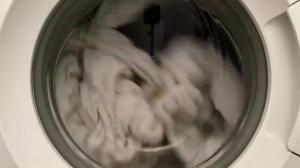 ASMR SLEEP QUICKLY | WASHING WHITE CLOTHES in WASHING MACHINE | 100% RELAXING | No Talking ?