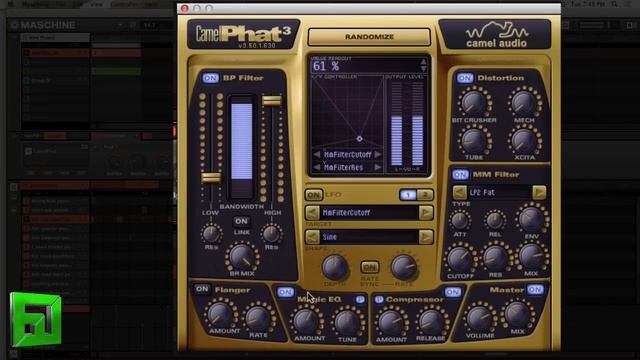 CamelPhat 3.5 One of the best filter plug in for Maschine. Fattening multi-effect