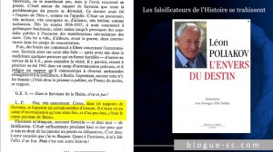 Les falsificateurs de l'Histoire se trahissent