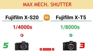 Fujifilm X-S20 vs Fujifilm X-T5 Comparison: 5 Reasons to buy X-S20 and 10 Reasons to buy X-T5