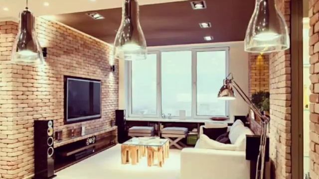 Кирпичная стена в интерьере.Фото для вдохновления. смотреть онлайн