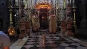 Պատարագ Армянская Литургия в Храме Гроба Господня