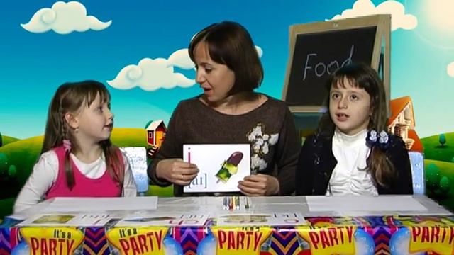Англійська для малечі. ч.8. Їжа - Food. смотреть онлайн