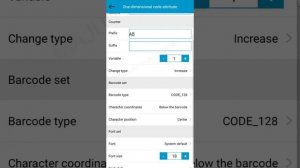 Print Label App Barcode Sequential Printing