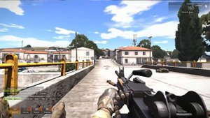 ARMA 3 Гейм - обзор (Пример простого боя созданного в редакторе за 5 минут)