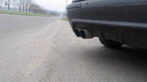 Звук выхлопа м57 без банки и катализаторов