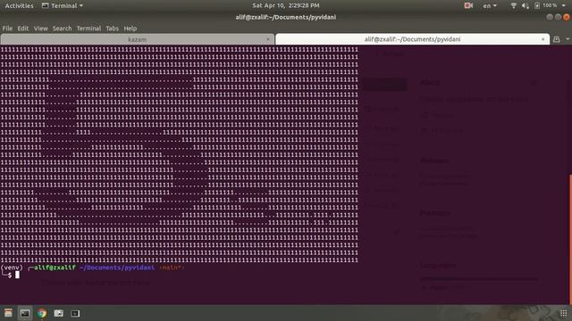 Video to text animation with Python and OpenCV