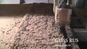 Производство формы из МДФ на станке GEISS