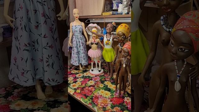 авторские куклы , куклы из папье-маше #papiermaché #кукларучнойработы #авторскаякукла