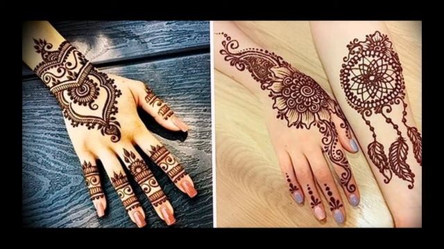Арабское мехенди рисунки хной - коллекция готовых рисунков на фото для статьи смотреть онлайн