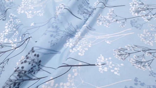 Ткань Поплин 220 см рис 70652 вид 1 Вереск смотреть онлайн