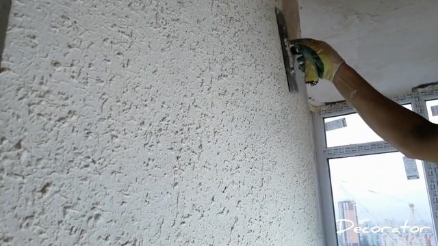 Декоративное покрытие которое обойдётся вам за 20р. м². это сможет каждый!