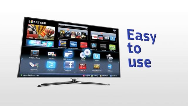 The Samsung TV Smart Hub - Easy to Use and Watch смотреть онлайн